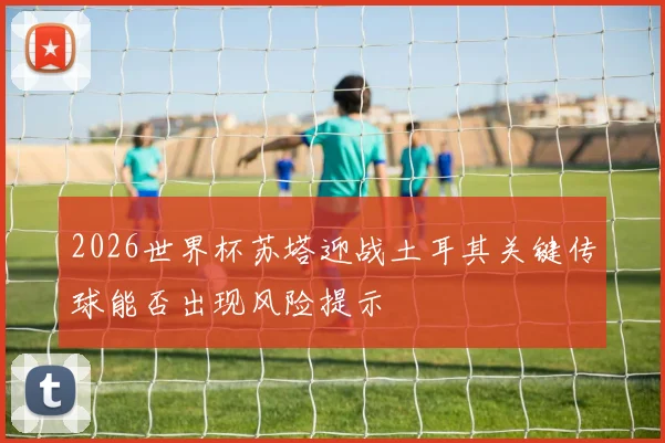 2026世界杯苏塔迎战土耳其关键传球能否出现风险提示